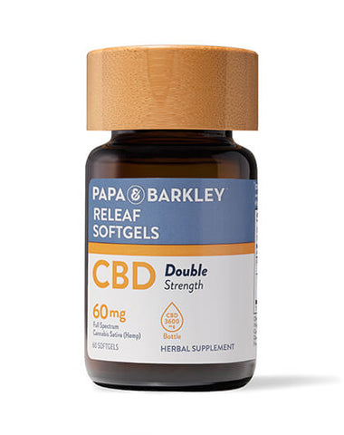 CBD DOUBLE STRENGTH RELEAF SOFTGELS