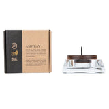 CRYSTAL & WALNUT ASHTRAY - High Grade Vape