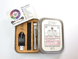 PJ PURE DISTILLATE - 0.5G UNCUT ORGANIC CBD VAPE CARTRIDGE & BATTERY KIT 250MG - High Grade Vape
