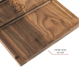 YAKETA WALNUT ROLLING TRAY - High Grade Vape