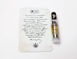 PJ PURE DISTILLATE - 0.5G CBD VAPE PEN CARTRIDGE UNCUT 250MG (NO PG, PEG, VG, MCT) - High Grade Vape