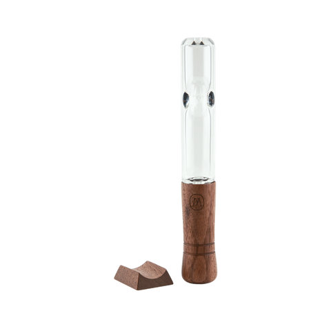 GLASS & WALNUT STEAMROLLER - High Grade Vape