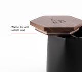 MALUA CONCRETE JAR W/WALNUT LID - High Grade Vape