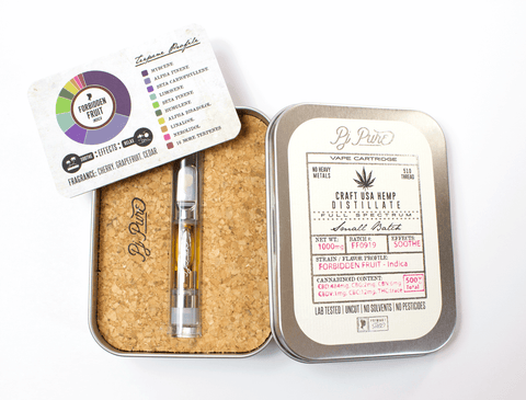 PJ PURE DISTILLATE – 1G CBD VAPE PEN CARTRIDGE UNCUT 500MG (NO PG, PEG, VG, MCT) - High Grade Vape