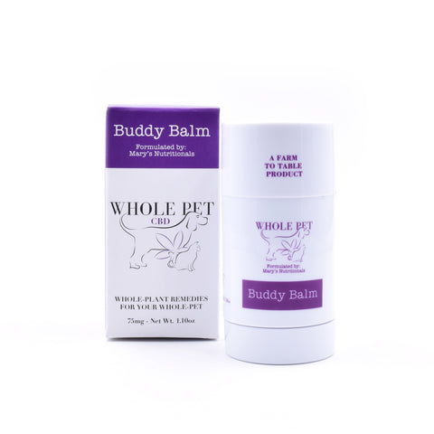 WHOLE PET CBD BUDDY BALM - 75 MG - High Grade Vape