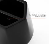 MALUA CONCRETE JAR W/WALNUT LID - High Grade Vape