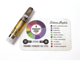 PJ PURE DISTILLATE - 1G UNCUT ORGANIC CBD VAPE CARTRIDGE & BATTERY KIT 500MG - High Grade Vape