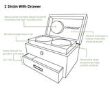 2-STRAIN CANNADOR (WITH DRAWER) - High Grade Vape