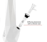 14MM HEXAGON BOWL & DOWNSTEM W/SILICONE SEAL - High Grade Vape