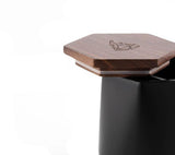 MALUA CONCRETE JAR W/WALNUT LID - High Grade Vape