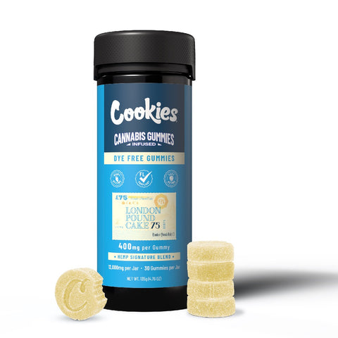 HEMP SIGNATURE BLEND GUMMIES (400mg) - LONDON POUND CAKE
