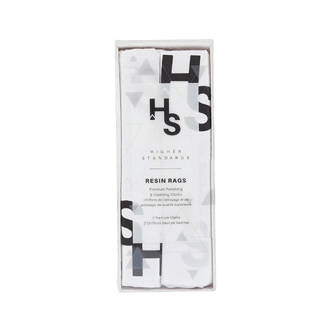 RESIN RAG PATTERNED WITH HS LOGO